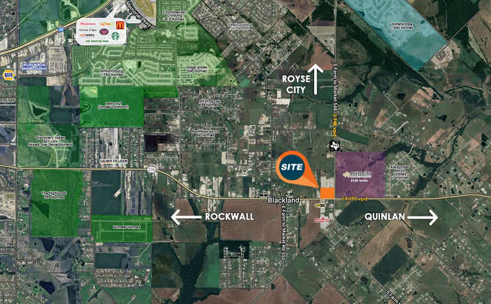 Pictures of Land property located at Northwest Corner FM 548 & Hwy 276, Royse City, TX 75189 for sales - image #1
