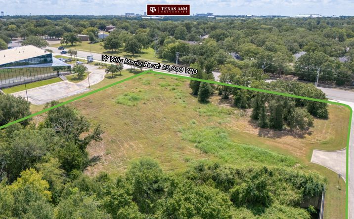 Pictures of Land property located at NEC of R A Galindo Parkway & W Villa Maria Road, Bryan, TX 77807 for sales - image #1