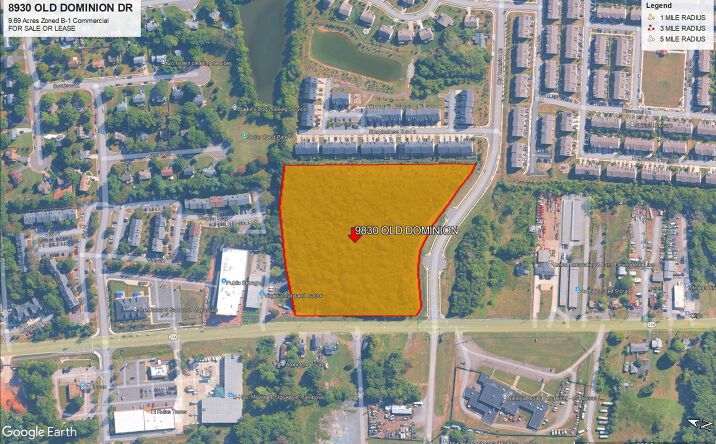 Pictures of Retail, Office, Hospitality, Mixed Use, Land property located at 8930 Old Dominion Drive, Manassas, VA 20110 for sales - image #1