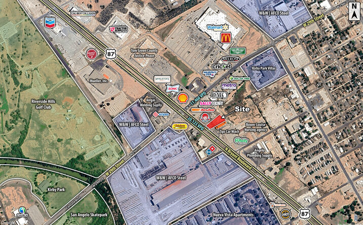 Pictures of Land property located at 2762 N Bryant Blvd, San Angelo, TX 76903 for sales - image #1
