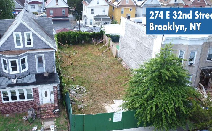 Pictures of Land property located at 274 E 32nd St, Brooklyn, NY 11226 for sales - image #1