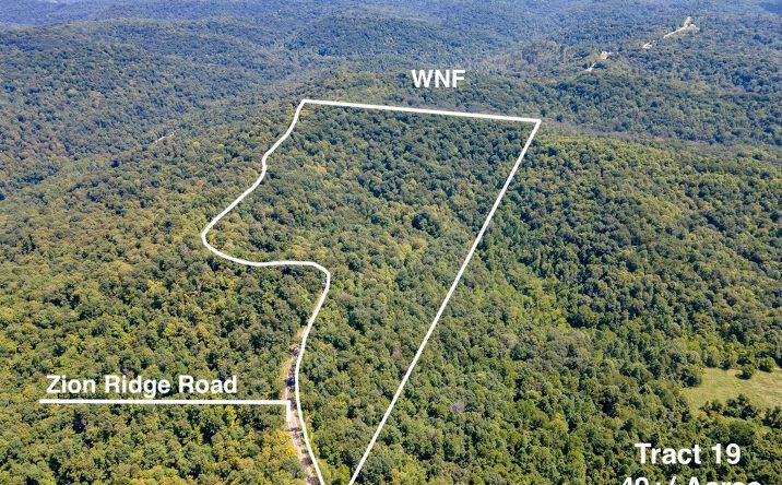 Pictures of Land property located at Tract 19 Zion Ridge Road, Marietta, OH 45750 for sales - image #1
