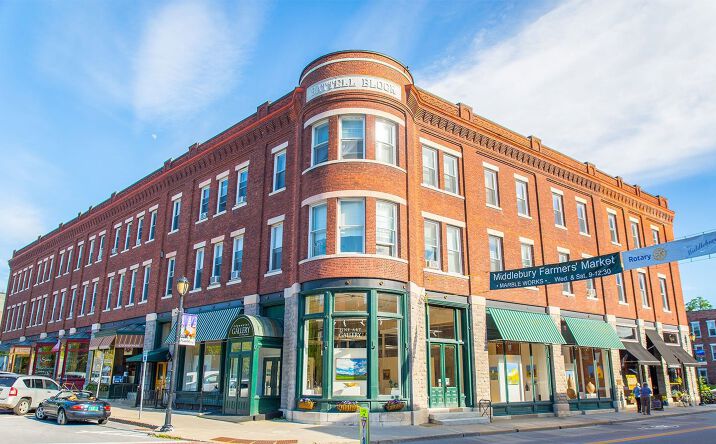 Pictures of Mixed Use, Multifamily, Retail property located at 10 Merchants Row, Middlebury, VT 05753 for sales - image #1