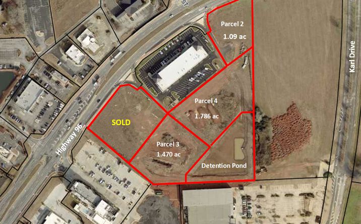 Pictures of Land property located at 1030 Hwy 96 Parcel 4, Warner Robins, GA 31088 for sales - image #1