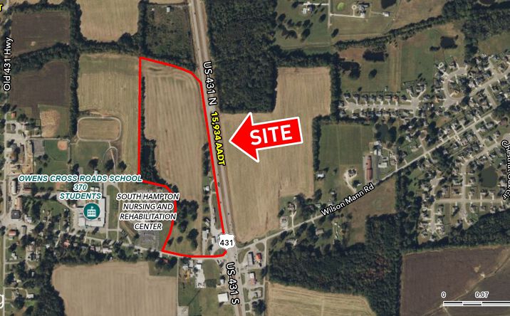Pictures of Land property located at Highway 431, Huntsville, AL 35763 for sales - image #1