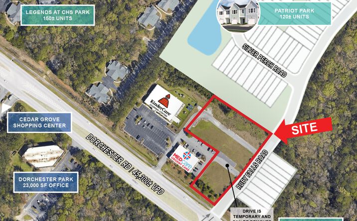Pictures of Land property located at 8710 Dorchester Rd, North Charleston, SC 29420 for sales - image #1