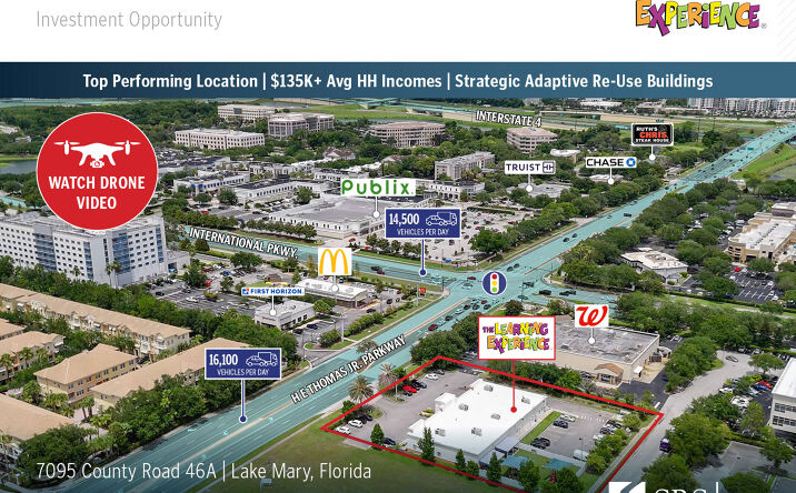 Pictures of Retail property located at 7095 Co Rd 46A, Lake Mary, FL 32746 for sales - image #1