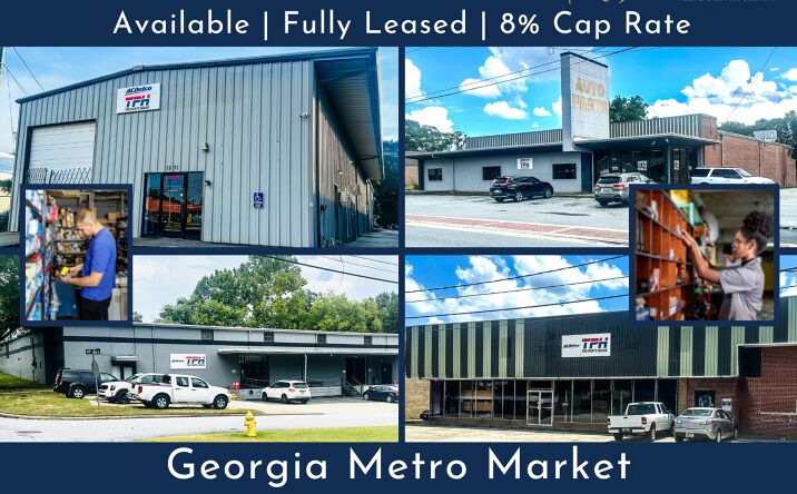Pictures of Industrial property located at 931 Main St, Forest Park, GA 30297, 1231 Green St SE, Conyers, GA 30012, 4100 14th Ave, Columbus, GA 31904, 356 Walnut St, Macon, GA 31201 for sales - image #1