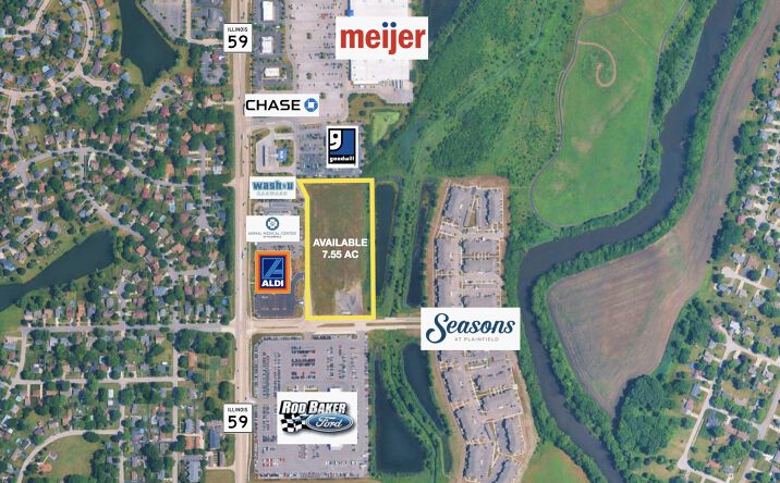 Pictures of Land property located at SEC RT 59 & Joseph St, Plainfield, IL 60544 for sales - image #1