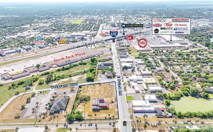 Pictures of Land property located at 1774 E Price Road, Brownsville, TX 78520 for sales - image #1