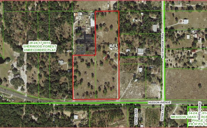 Pictures of Land property located at 12819 Hudson Avenue, Hudson, FL 34669 for sales - image #1