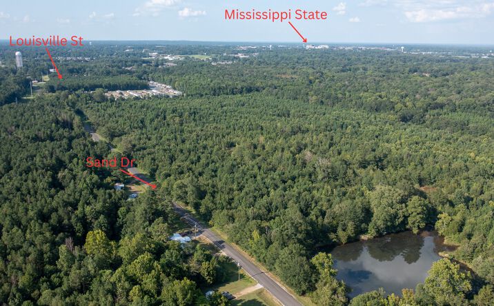 Pictures of Land property located at 33.6 acres East side Sand Rd, Starkville, MS 39759 for sales - image #1
