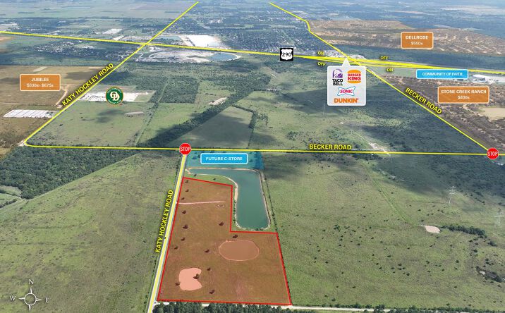 Pictures of Land property located at 0 House Hahl Road, Hockley, TX 77447 for sales - image #1