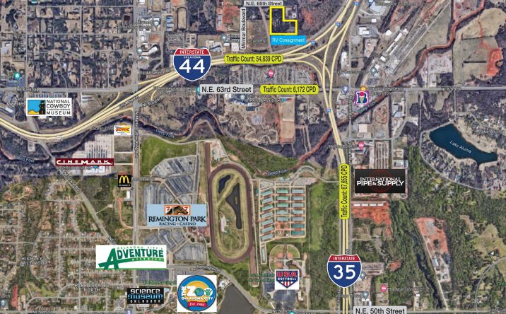 Pictures of Land property located at Mirimar Boulevard & E. I-44 Service Road, Oklahoma City, OK 73111 for sales - image #1