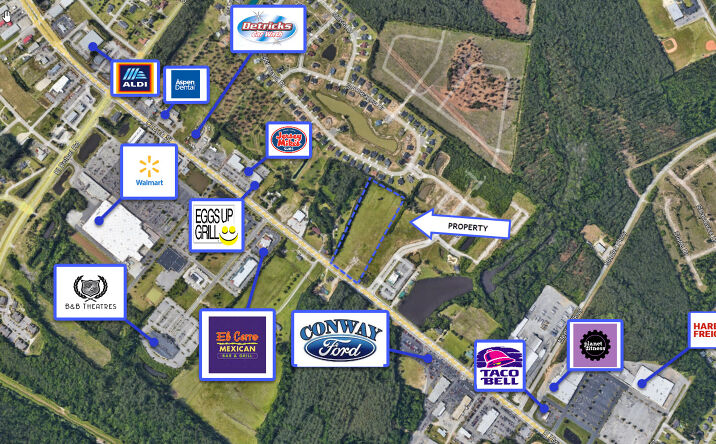 Pictures of Land property located at 2510 Church St, Conway, SC 29526 for sales - image #1