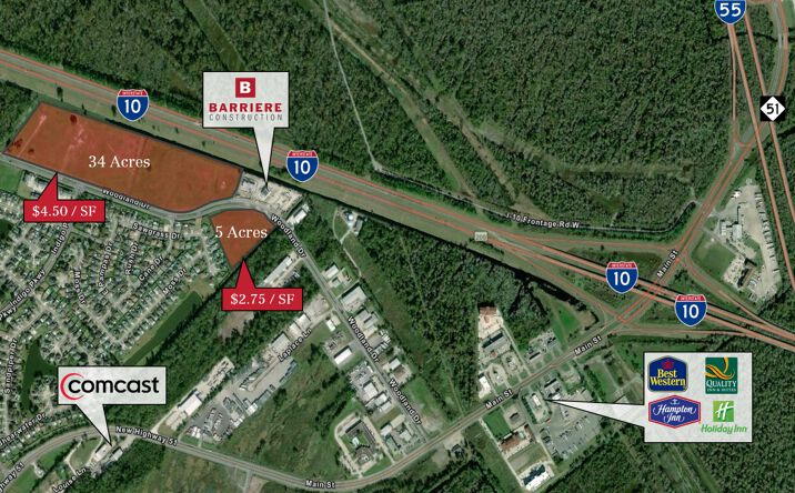 Pictures of Land property located at Woodland Drive, Laplace, LA 70068 for sales - image #1