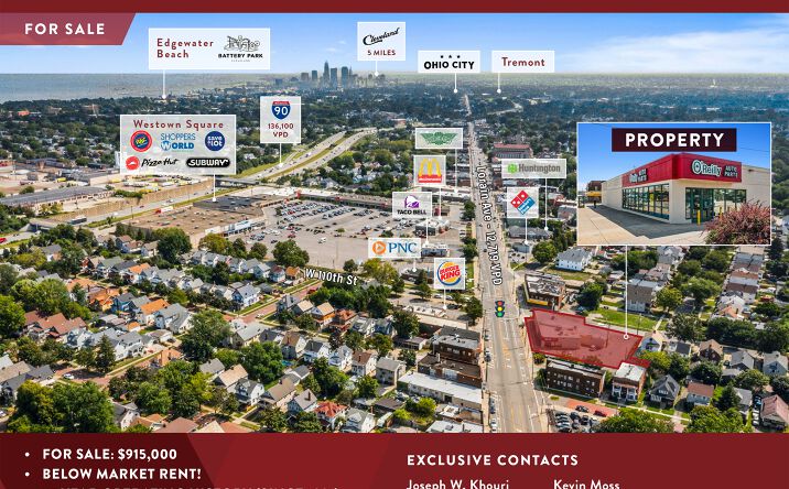 Pictures of Retail property located at 11011 Lorain Ave, Cleveland, OH 44111 for sales - image #1