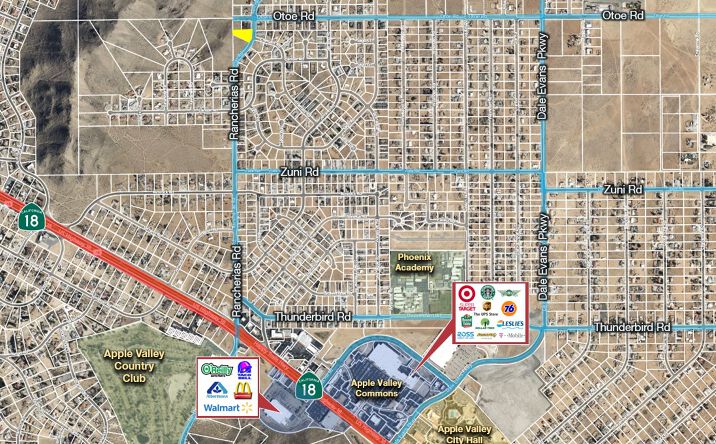 Pictures of Land, Multifamily property located at Rancherias Rd, Apple Valley, CA 92307 for sales - image #1