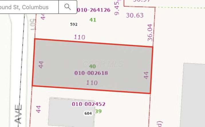Pictures of Land property located at 598 Rhoads Avenue #600, Columbus, OH 43205 for sales - image #1