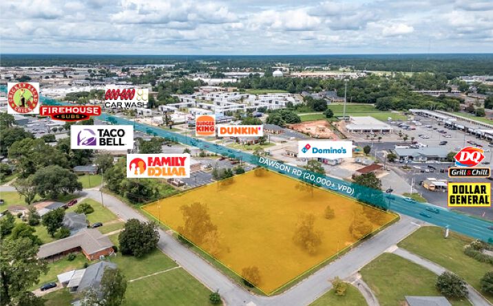 Pictures of Land, Retail property located at 2402 Whispering Pines Cir, Albany, GA 31707 for sales - image #1