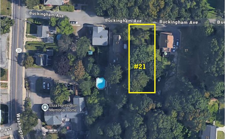 Pictures of Land property located at 21 Buckingham Ave, Norwich, CT 06360 for sales - image #1