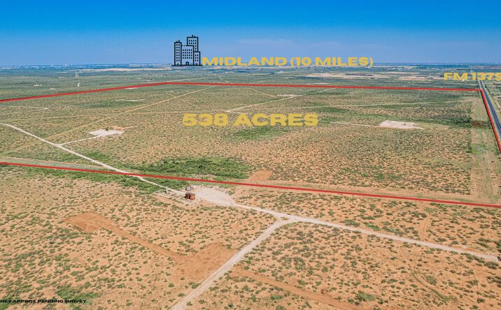 Pictures of Land, Business for Sale property located at TBD 538ac, Midland, TX 79706 for sales - image #1