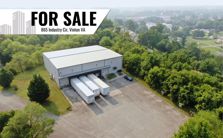Pictures of Industrial property located at 865 Industry Cir, Vinton, VA 24179 for sales - image #1