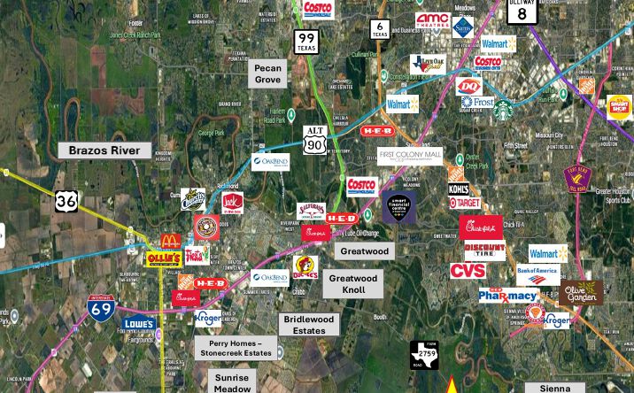 Pictures of Land, Mobile Home Park, Multifamily, Retail property located at 923 Y. U. Jones Rd, Richmond, TX 77469 for sales - image #1