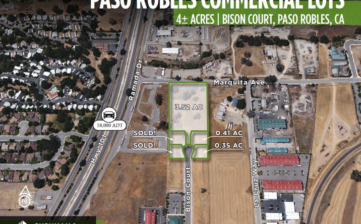 Pictures of Industrial, Land, Mixed Use, Retail, Special Purpose property located at Bison Ct, Templeton, CA 93446 for sales - image #1