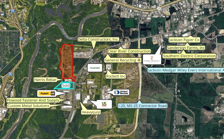 Pictures of Industrial property located at 1649 Flowood Dr, Flowood, MS 39232 for sales - image #1