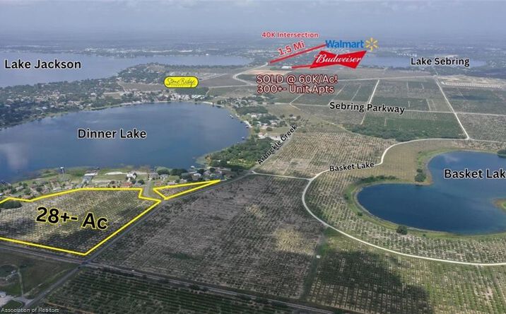 Pictures of Land property located at 2435 Arbuckle Creek Rd, Sebring, FL 33870 for sales - image #1