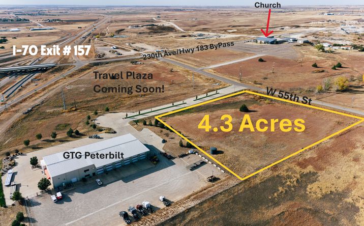 Pictures of Land property located at West 55th Street, Hays, KS 67601 for sales - image #1