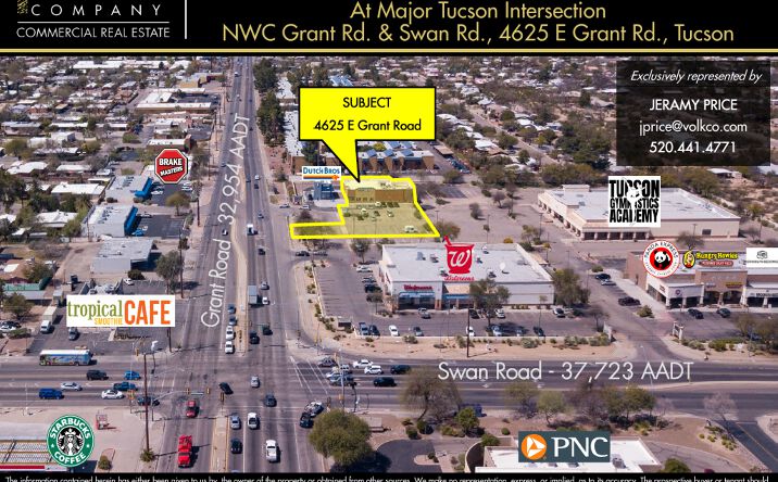 Pictures of Office, Retail property located at 4625 E Grant Rd, Tucson, AZ 85712 for sales - image #1