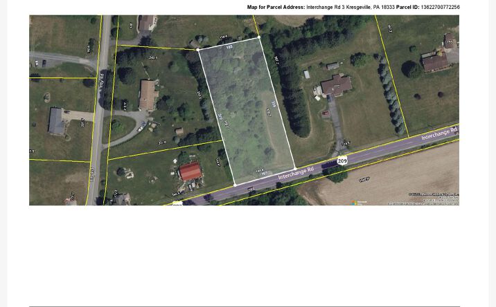 Pictures of Land property located at 761 Interchange Rd, Kunkletown, PA 18058 for sales - image #1