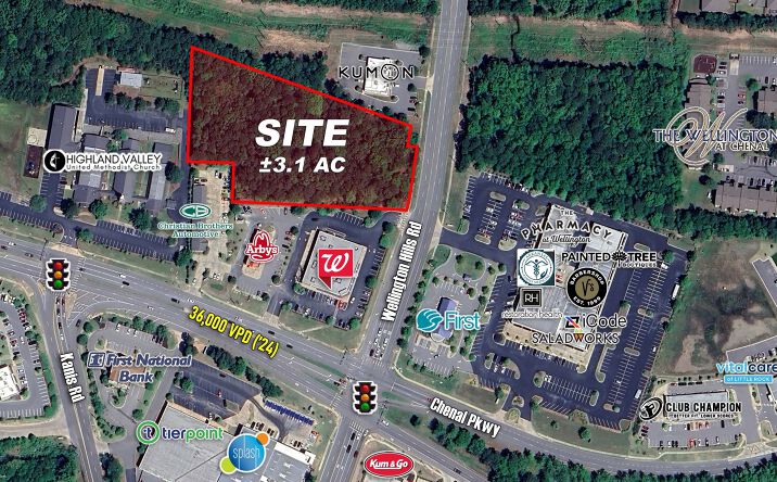 Pictures of Land property located at Wellington Hills Rd, Little Rock, AR 72204 for sales - image #1