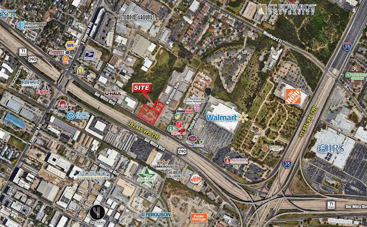 Pictures of Land property located at 412 E Ben White Blvd, Austin, TX 78704 for sales - image #1