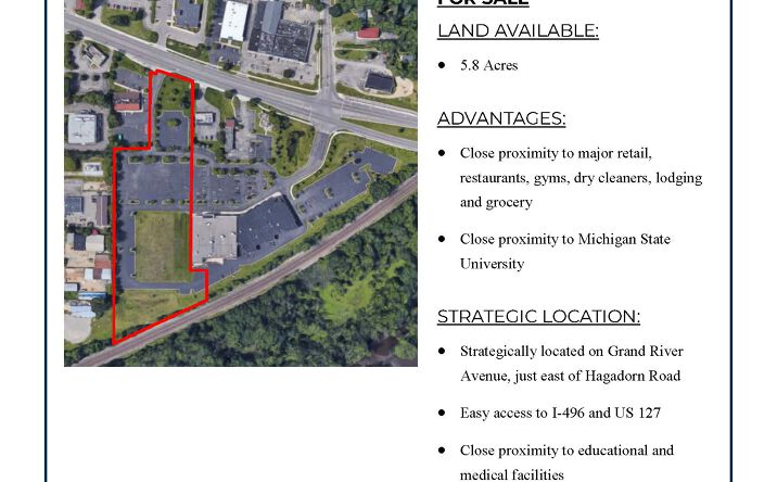 Pictures of Land property located at 2671 Grand River Ave, East Lansing, MI 48823 for sales - image #1