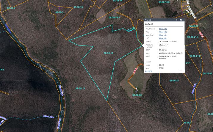 Bear Ridge Map 000 Bear Ridge Rd, Albright, WV 26519 | Crexi.com