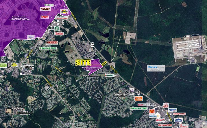 Pictures of Retail property located at Highway 176 and Planet Rd Goose, Goose Creek, SC 29445 for sales - image #1
