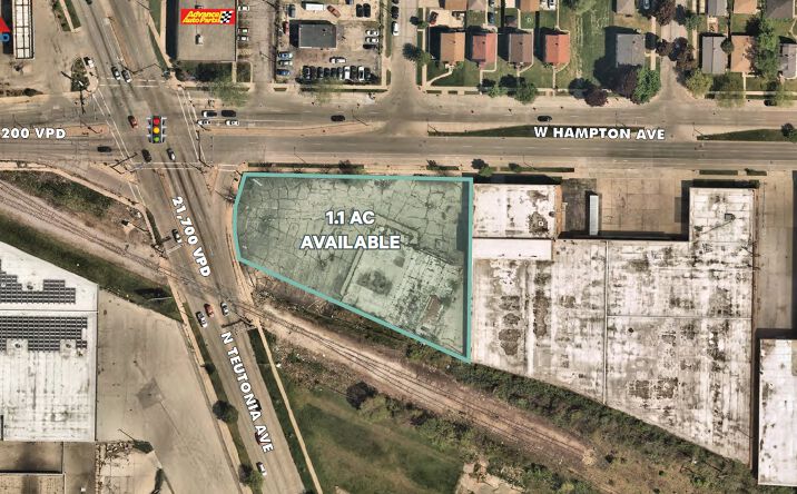 Pictures of Land property located at 2601 W Hampton Ave, Milwaukee, WI 53209 for sales - image #1