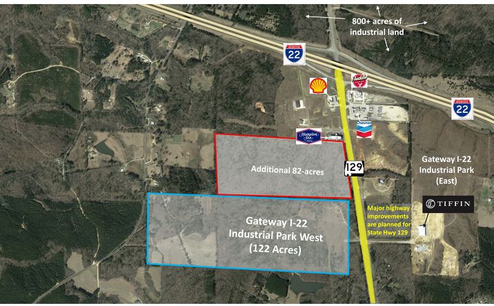 Pictures of Land property located at Highway 129, Brilliant, AL 35594 for sales - image #1
