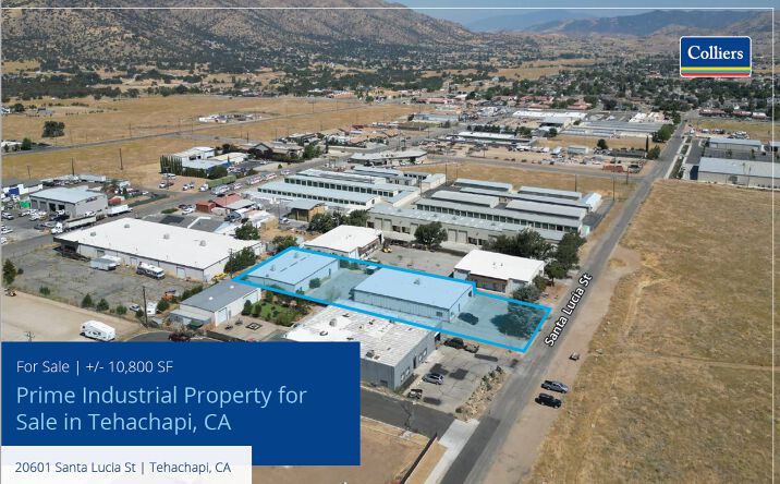 Pictures of Industrial property located at 20601 Santa Lucia St, Tehachapi, CA 93561 for sales - image #1