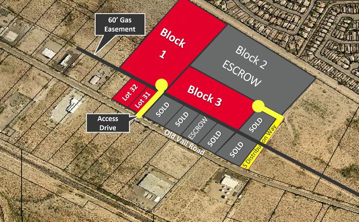 Pictures of Land property located at 9504-9683 E. Rita Commerce Drive & 8655 S. Distribution Way, Tucson, AZ 85747 for sales - image #1