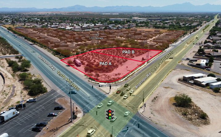 Pictures of Land property located at SEC Benson Highway & Alvernon Way, Tucson, AZ 85706 for sales - image #1