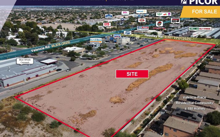Pictures of Land property located at 1987 - 2003 W Valencia Rd, Tucson, AZ 85746 for sales - image #1