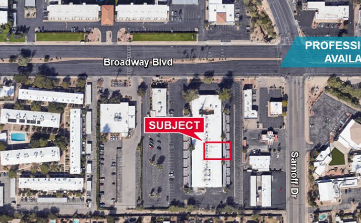 Pictures of Office property located at 8230 E. Broadway Blvd., Tucson, AZ 85710 for sales - image #1