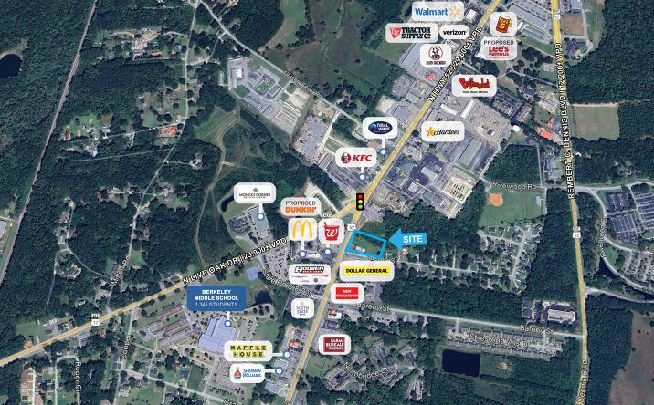 Pictures of Land property located at 390 N U.S. Hwy 52, Moncks Corner, SC 29461 for sales - image #1