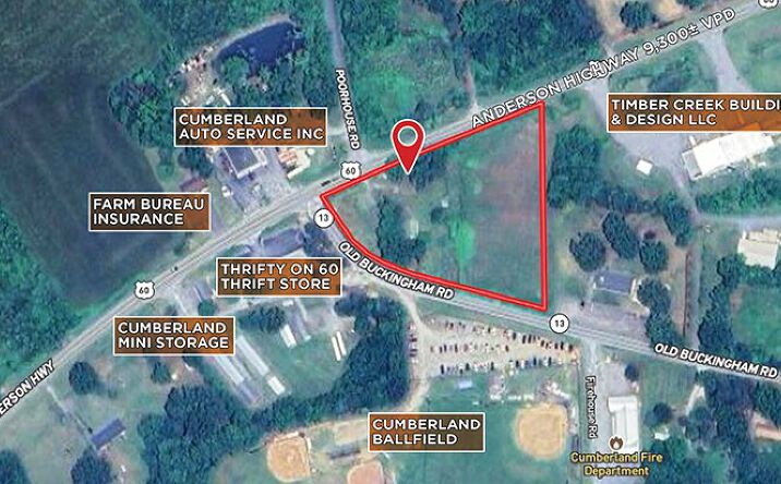 Pictures of Land property located at 5 Old Buckingham Rd, Cumberland, VA 23040 for sales - image #1