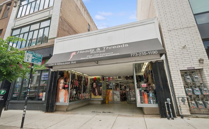 Pictures of Retail property located at 1254 N Milwaukee Avenue, Chicago, IL 60622 for sales - image #1