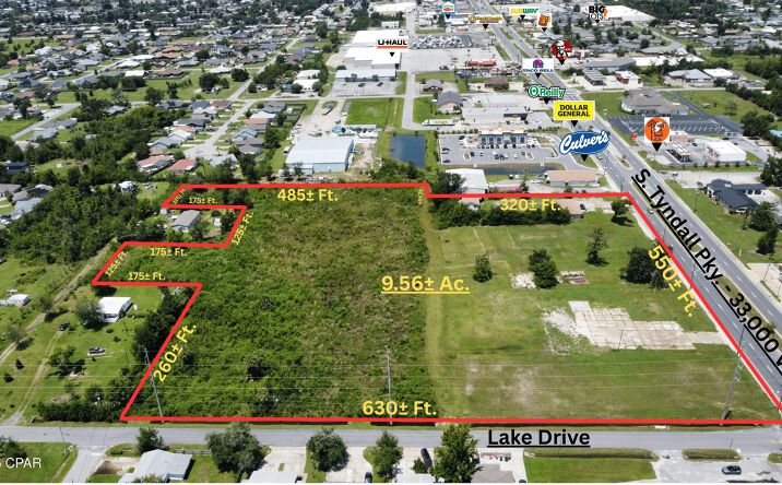 Pictures of Land property located at 630 S Tyndall Parkway, Panama City, FL 32404 for sales - image #1